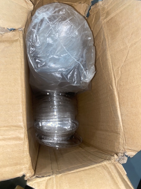 Photo 1 of GUSTO Clear Plastic Cups with Lids [16 oz - 50 Count] - Disposable Iced Coffee Drink Cups with Strawless Sip Lids for Smoothies, Juices, and More - Formerly Comfy Package
