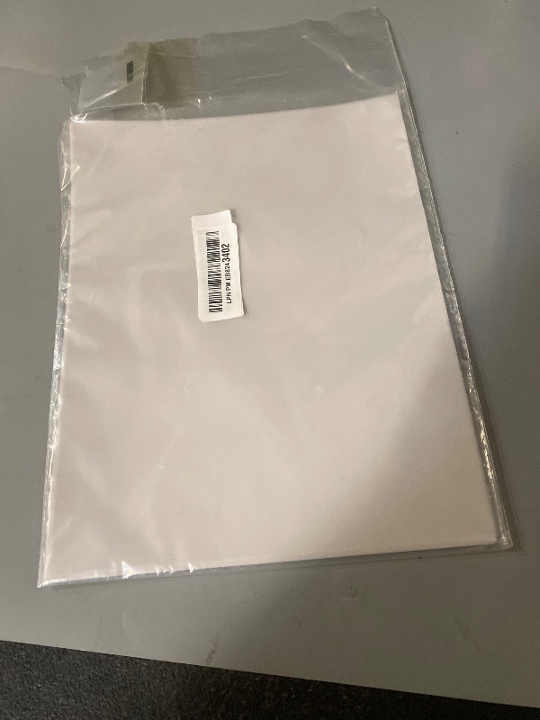 Photo 1 of MECCANIXITY Colored Vellum Paper, 20 Sheet White Transparency 8.5 x 11 Printable Vellum Paper, Translucent Vellum Sheets for Printing Wedding Invitations Ink Jet Laser Printer