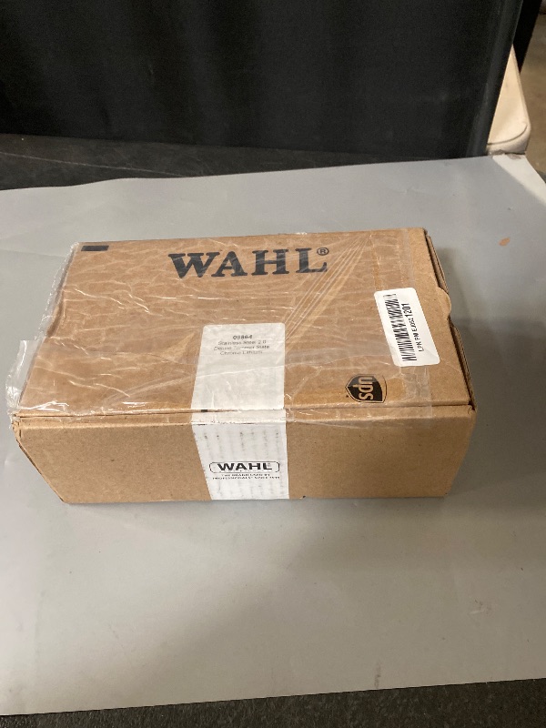 Photo 1 of Wahl Stainless Steel Lithium Ion 2.0+ Slate Beard Trimmer for Men - Electric Shaver, Nose Ear Trimmer, Rechargeable All in One Men's Grooming Kit - Model 9864