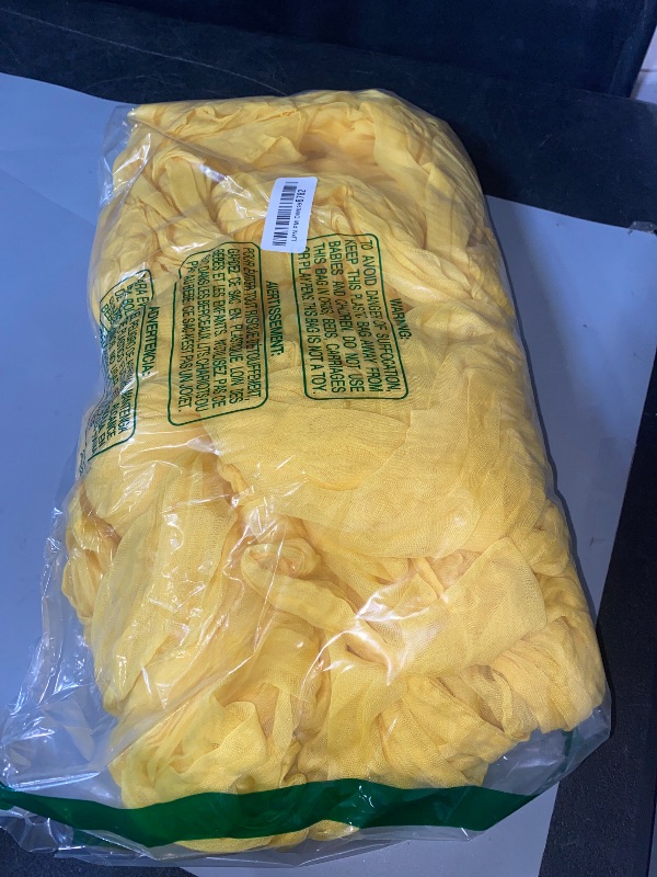 Photo 1 of 6 Pack Lemon Yellow Cheesecloth Table Runner 10Ft Gauze Cheese Cloth Table Runner 35x120 Inch Boho Sheer Rustic Fabric Runner for Mother's Day Party Decor Baby Shower Summer Wedding Table Decorations