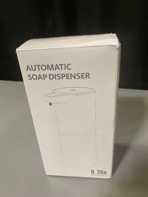 Photo 1 of Gotofine Automatic Foaming Soap Dispenser,4-Level Adjustable Foam, Wall Mount,USB Rechargeable,12.8oz/ 380ml,Touchless Hand & Dish Soap Dispenser for Bathroom, Kitchen,Hotel, Restaurant