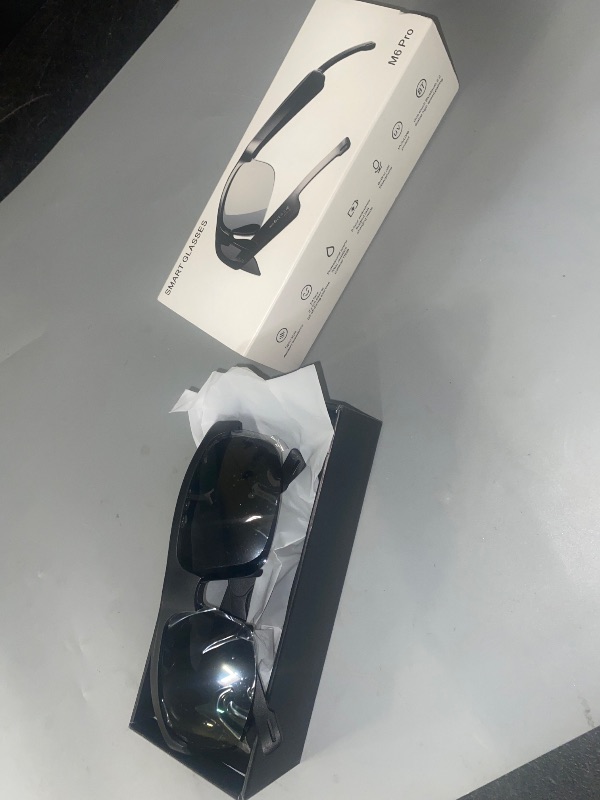 Photo 1 of LVTEL Smart Glasses, Polarized Bluetooth Sunglasses, Built-in Mic & Speakers, Voice Assistant, UV Protection Audio Sun Glass