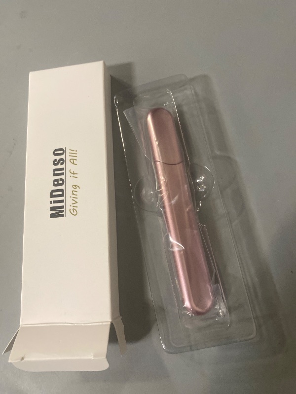 Photo 1 of MiDenso Premium Glass Nail File with Case, Crystal Diamond Salon Best Beauty Nail Buffer for Natural and Acrylic Nails Christmas Gift for Woman and Man,Apricot