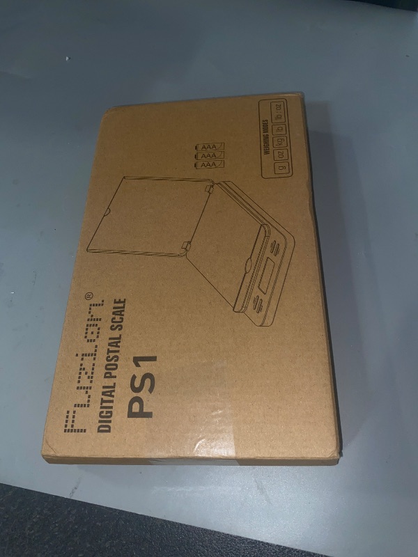 Photo 1 of Fuzion Shipping Scale, 86 lb/0.1oz Digital Postal Scale for Packages, Hold and Tare, Postage Scale, Mail Scale, Shipping Scale for Small Business, LCD Display, Battery & AC Adapter