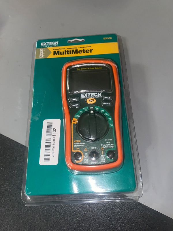 Photo 1 of Extech EX330 Autoranging Mini Multimeter with NCV and Type K Temperature