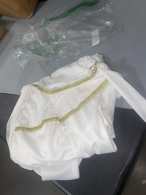 Photo 1 of KIDS XL- LMYOVE Greek Goddess Costume Girls, Halloween Costumes for Kids Girls Athena Cosplay with Headepiece