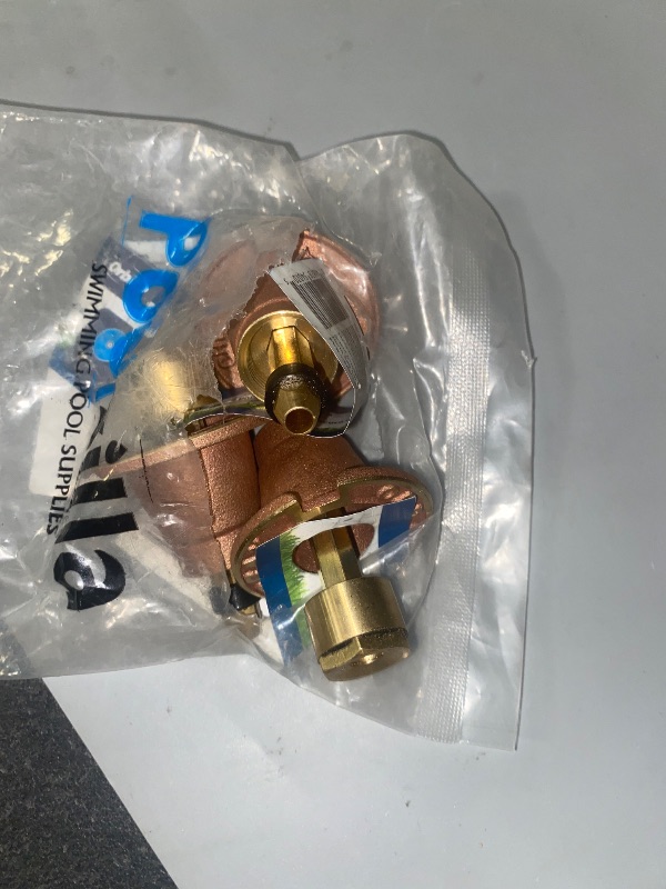 Photo 1 of Poolzilla (5 Pack) Brass Pop-Up Flush Head Sprinkler with Half Pattern Spray Nozzle - Compatible with Flush Heads from Orbit, Champion and Other Major Brands - 1-½’’ Inch Pop-Up Height