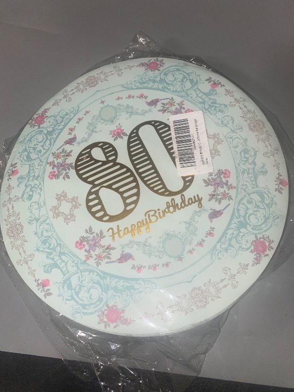 Photo 1 of qiqee 80th Birthday 10 Inch Cake Boards Round 20-Packs Circles Rounds Base Food-Grade Cardboard Cake Plate Thinner But Stronger