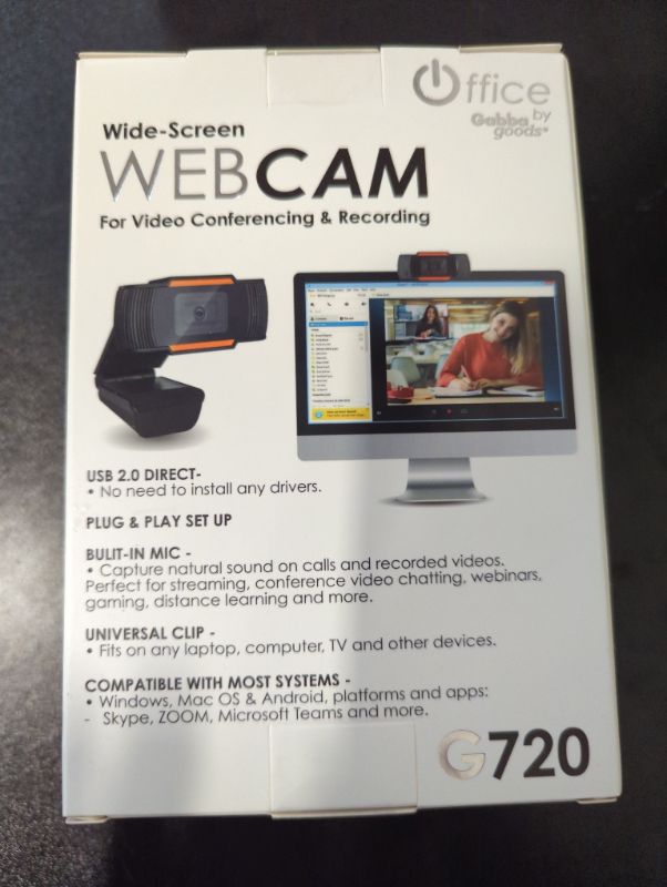 Photo 5 of Gabba Goods - Wide-Screen HD Web Cam - G720

