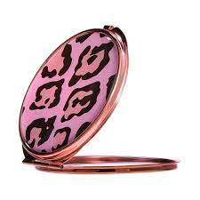 Photo 2 of Danielle Creations 1x/2x Magnification Compact Mirror - Animal Print
