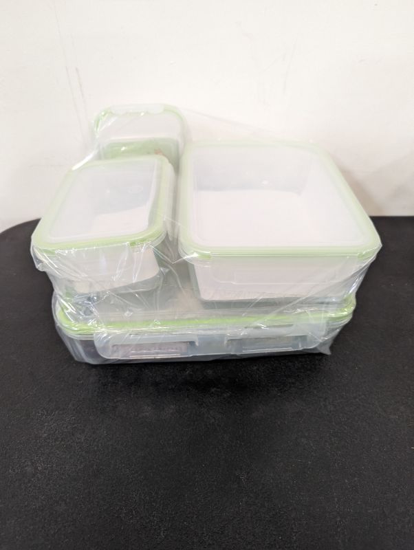 Photo 6 of Laura Lynn - Lock Lid Container Set - 4 Containers & 4 Lids - 1.2C, 2.1C, 4.2C, +7.4C