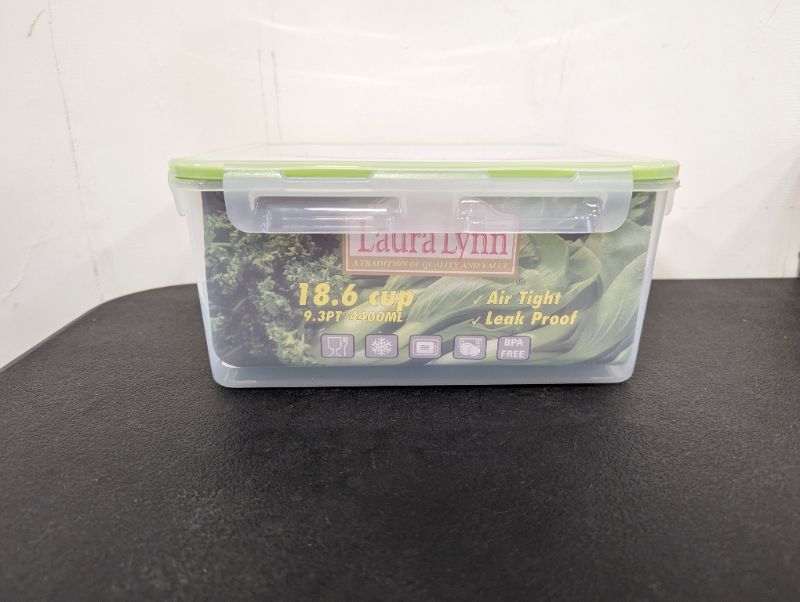 Photo 1 of Laura Lynn - Large Lock Lid Container - 18.6C