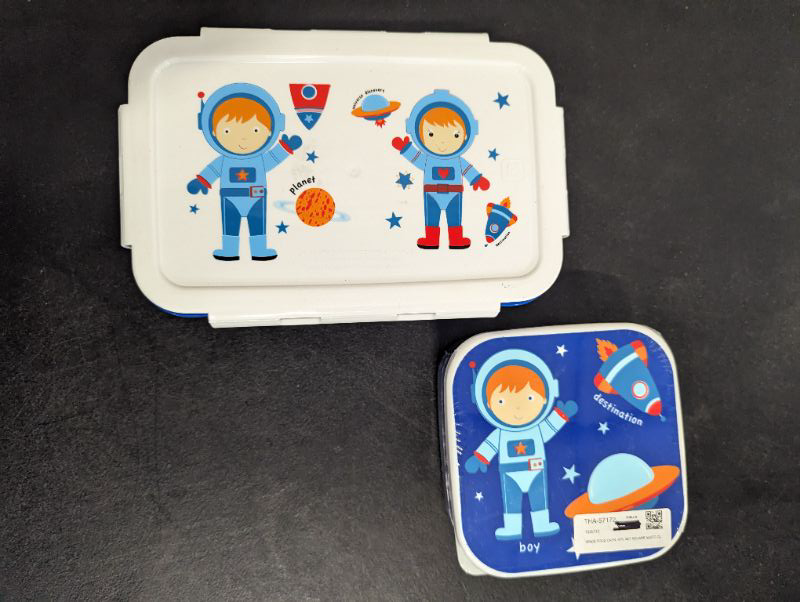 Photo 1 of 2 Pack - Clip N Pac - Astronaut/Space Food Storage Containers