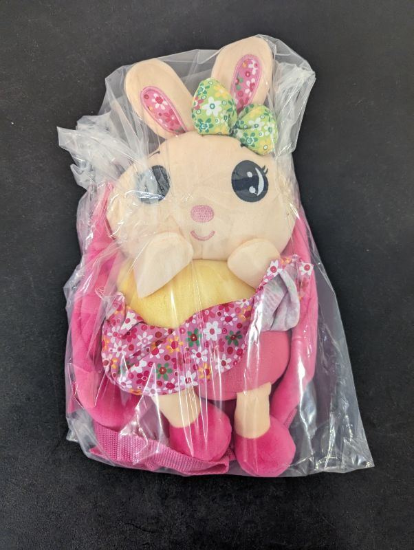 Photo 3 of Candy Bag - Toddler Leash Backpack - Pink w/Bunny