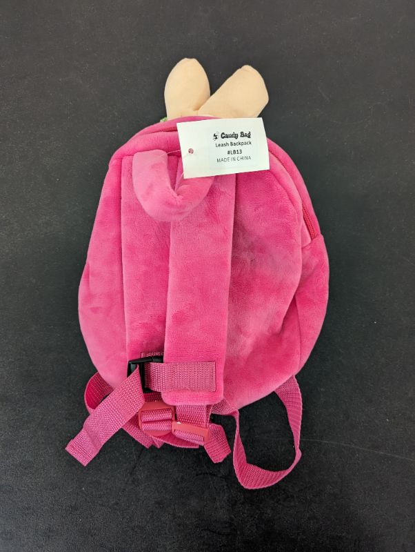 Photo 2 of Candy Bag - Toddler Leash Backpack - Pink w/Bunny
