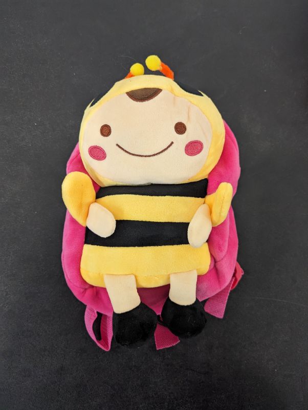 Photo 1 of Candy Bag - Toddler Leash Backpack - Pink w/Bumblebee Girl