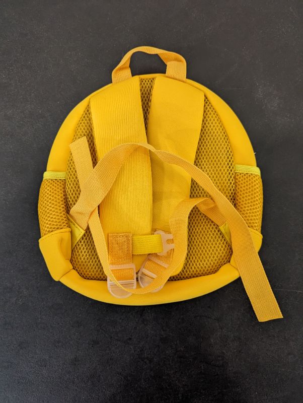 Photo 2 of Candy Bag - Toddler Leash Backpack - Yellow w/Cute Bunny
