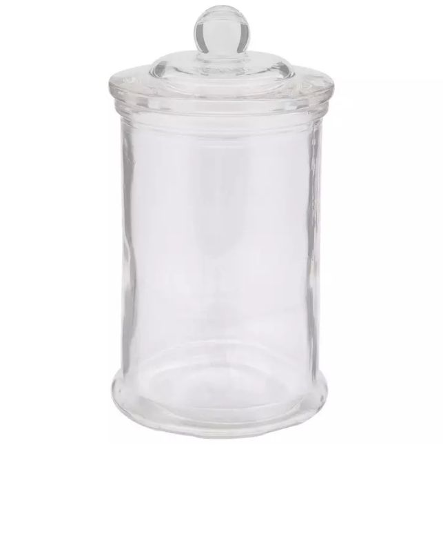 Photo 1 of 2 Pack - Glad - Apothecary Glass Jar w/Lid - 11oz