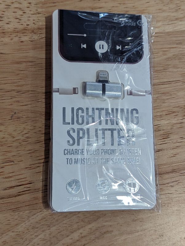 Photo 4 of Gabba Goods Lightning Splitter - 2 Pack - Silver