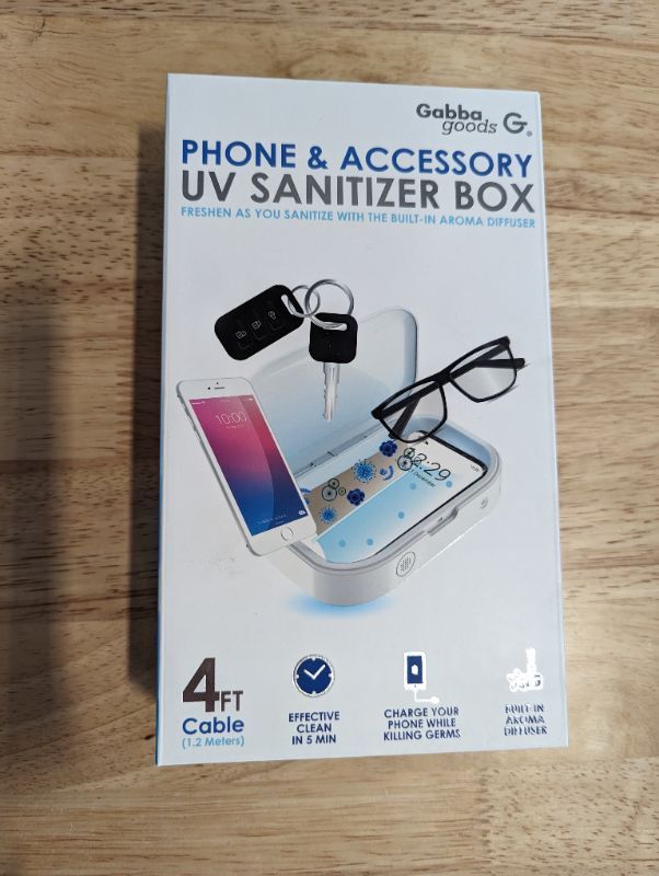 Photo 3 of Gabba Goods - Phone & Accessory UV Sanitizer Box