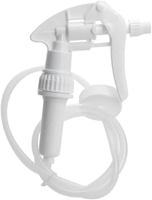 Photo 1 of Premium Heavy Duty Remote Trigger Sprayer, 40” Extended Reach Hose White, 38/400 Neck Size Threaded Closure for Bottles and Containers
