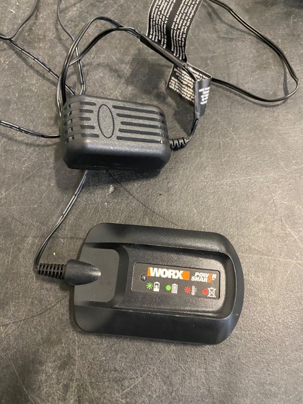 Photo 1 of WORX WA3742 3-5 hour charger for 20V Lithium Ion Batteries