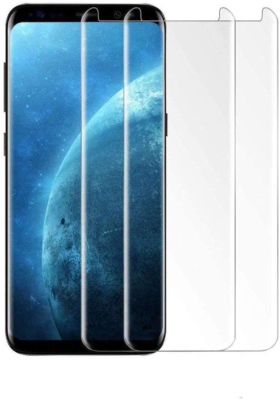 Photo 1 of Coliary Galaxy S8 Screen Protector (2-Pack),Tempered Glass Screen Protector (Case-Friendly)(No Bubbles)(Easy to Install)(Anti Fingerprint)(Full Coverage) Screen Protector Compatible Samsung Galaxy S8
