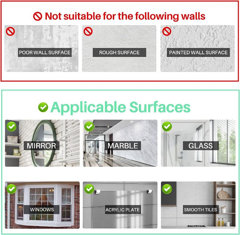 Photo 1 of Antimbee 3-Pack Strong Vacuum Suction Cup Hooks Hanger for Shower, Glass Door Window Christmas Wreath Hanger (Transparent Dual Hooks Design)
