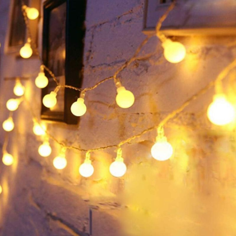 Photo 1 of LED Globe String Lights - 10M, Warm White