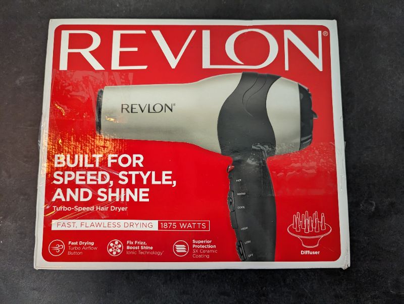 Photo 2 of Revlon Perfect Heat Volumizing Turbo Hair Dryer - 1875 Watt