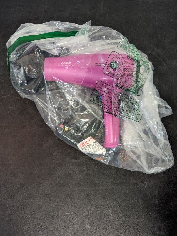 Photo 4 of Conair Hair Dryer with Retractable Cord, 1875W Cord-Keeper Blow Dryer
