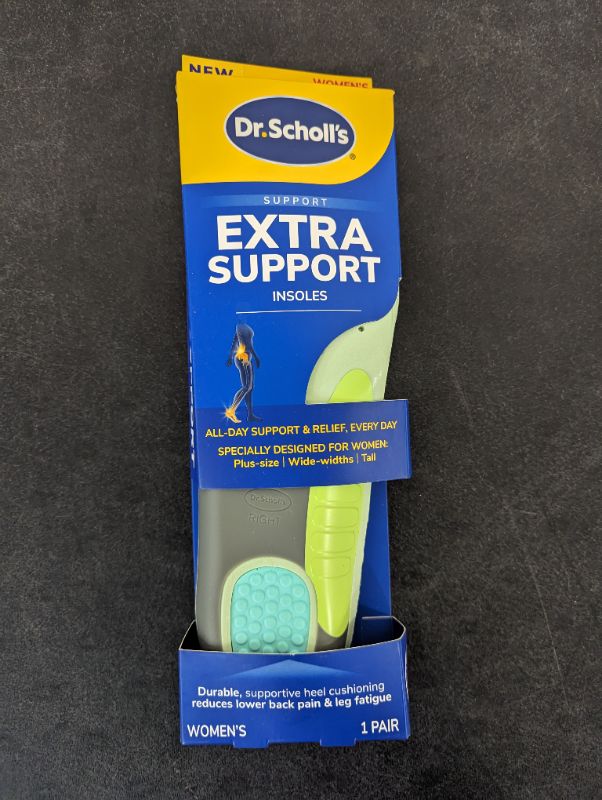 Photo 2 of Dr. Scholl's ® Extra Support Insoles for Women, Size 6-11, 1 Pair, Trim to Fit Inserts