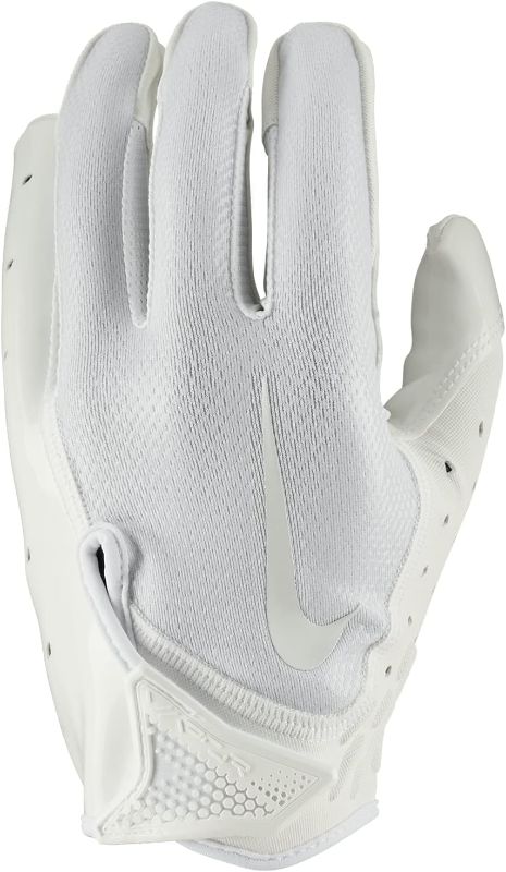 Photo 1 of Nike Vapor Jet 7.0 Football Gloves - White - Size Large
