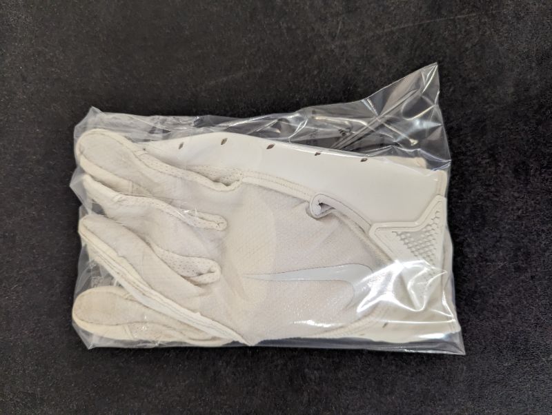 Photo 3 of Nike Vapor Jet 7.0 Football Gloves - White - Size Large