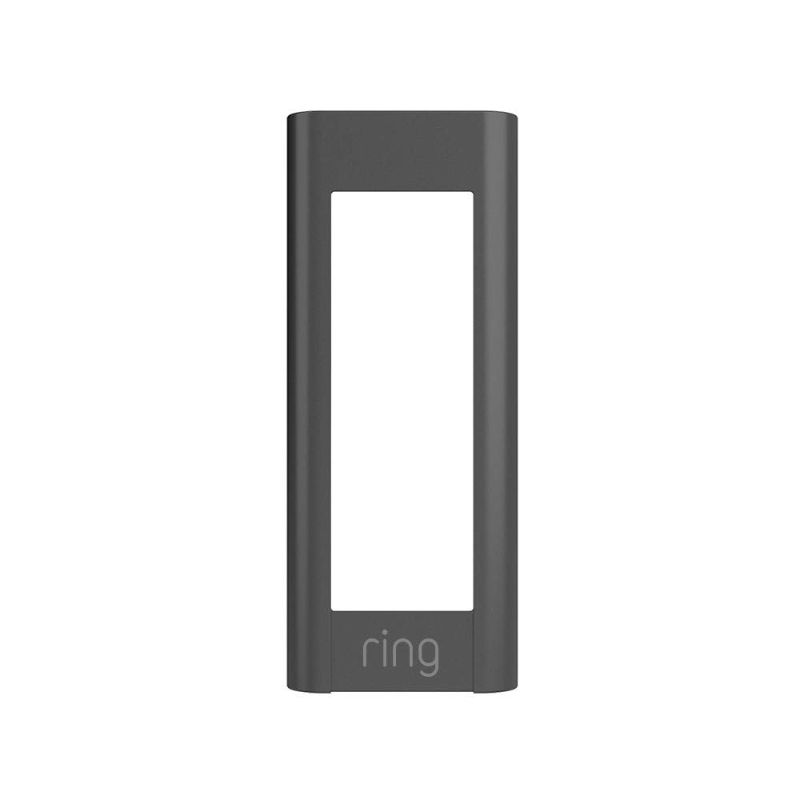 Photo 1 of Ring Video Doorbell Pro Faceplate - Galaxy Black, 1 Count + Ring Doorplate Sign

