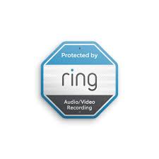 Photo 2 of Ring Video Doorbell Pro Faceplate - Galaxy Black, 1 Count + Ring Doorplate Sign

