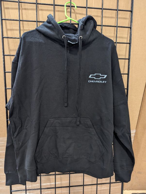 Photo 1 of Chevrolet American Flag Hooded Sweatshirt / Hoodie - Black - Size XL - NWT
