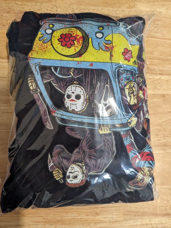 Photo 1 of Esy Surf Co. - Scooby Doo Van & Halloween Friends Hoodie - Black - Size 2XL - NWT