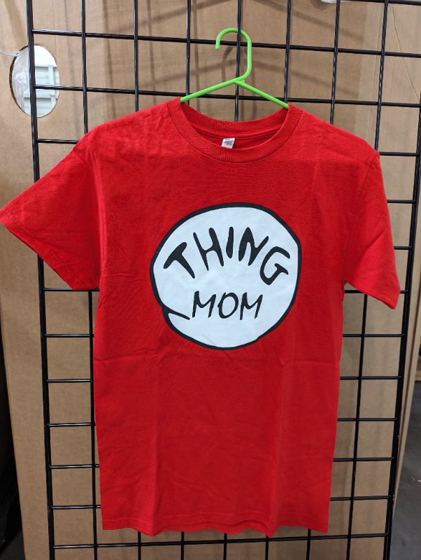 Photo 2 of "Thing Mom" T-Shirt - Red - Size Small