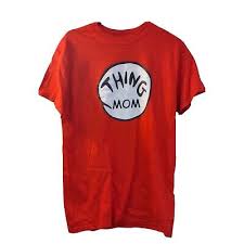 Photo 1 of "Thing Mom" T-Shirt - Red - Size Small