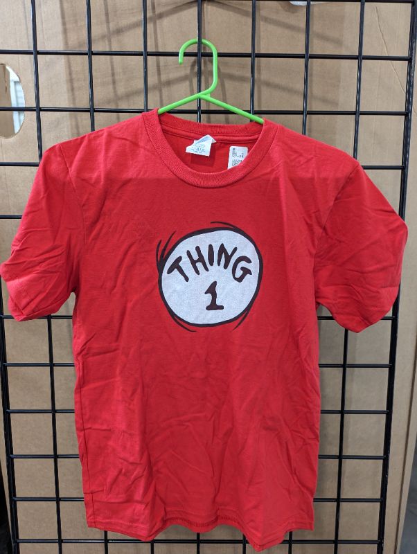 Photo 2 of "Thing 1" - Youth T-Shirt, Size L (10/12)