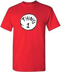 Photo 1 of "Thing 1" - Youth T-Shirt, Size L (10/12)