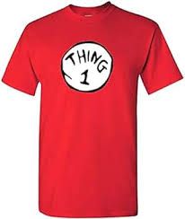 Photo 1 of "Thing 1" - Youth T-Shirt, Size L (10/12)