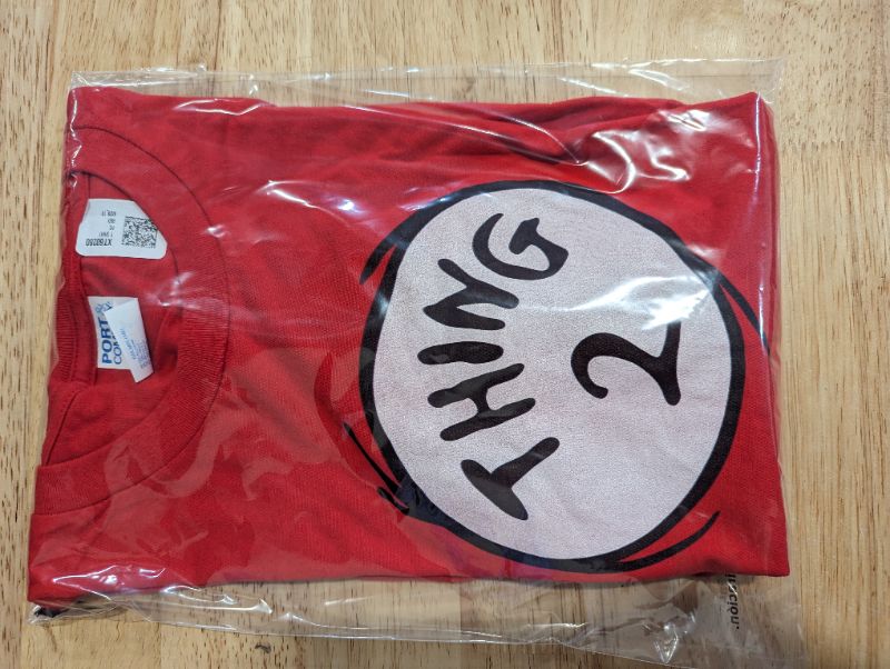Photo 4 of "Thing 2" - Youth T-Shirt, Size L (10/12)