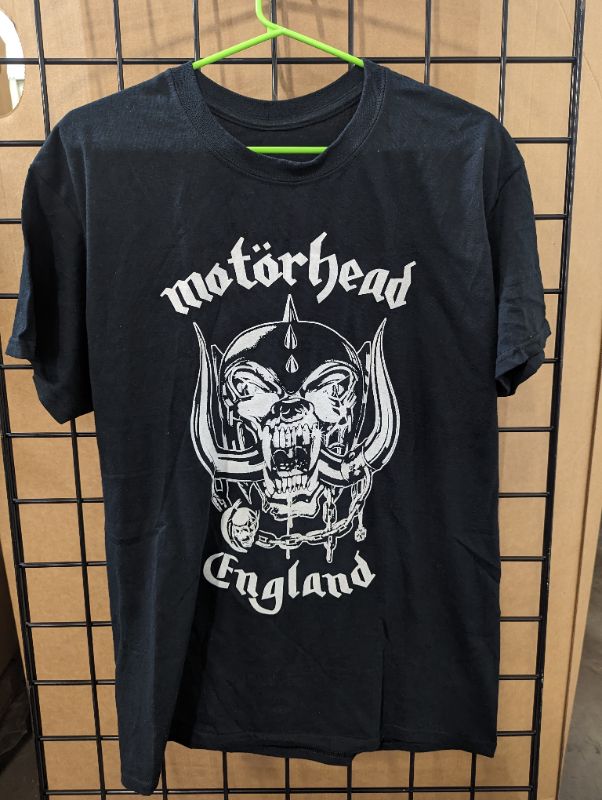 Photo 2 of Motörhead - Warpig England T-Shirt - Black, Size M
