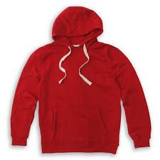 Photo 1 of Isaac Design's Sports - Red Pullover Hoodie w/White Strings - Size XL - NWT