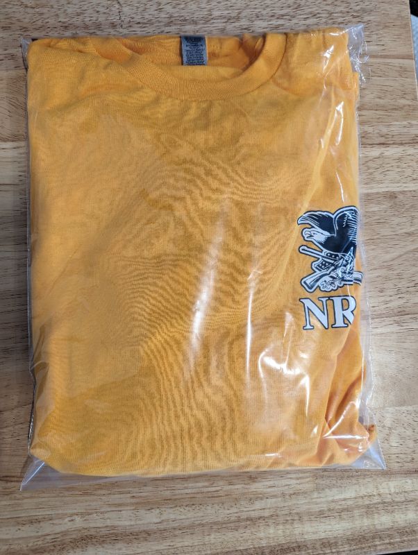 Photo 4 of NRA 2nd Amendment Long Sleeve Shirt - Yellow, Size 2XL