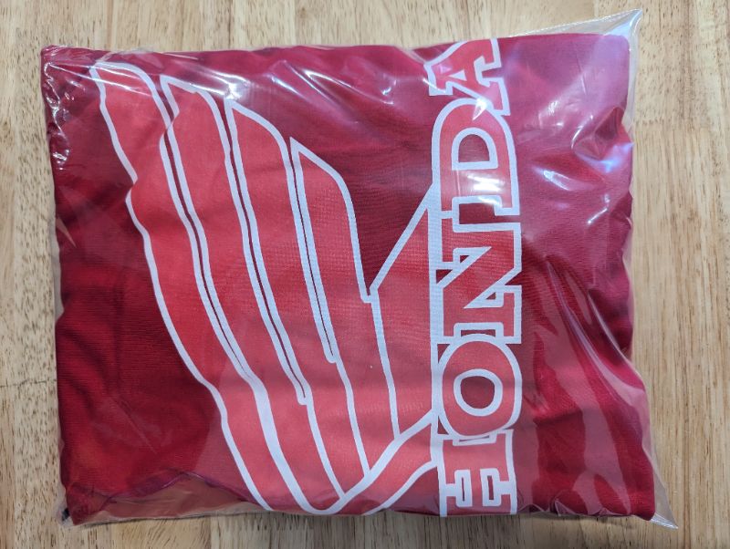 Photo 4 of Red Honda Pullover Hoodie - Size Medium