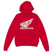 Photo 1 of Red Honda Pullover Hoodie - Size Medium