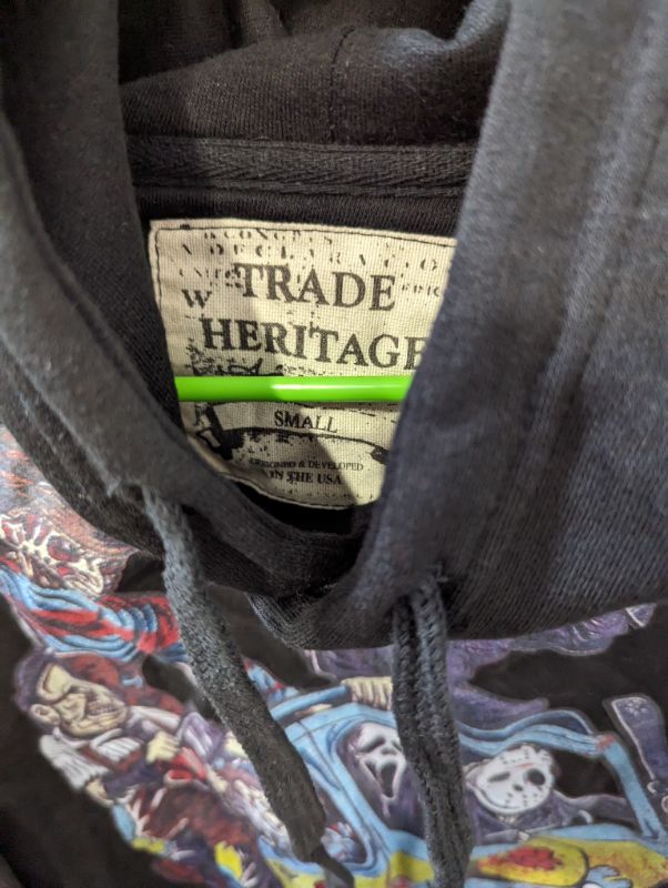 Photo 2 of Trade Heritage - Scooby Van & Halloween Friends Hooded Sweatshirt - Black, Size Small - NWT